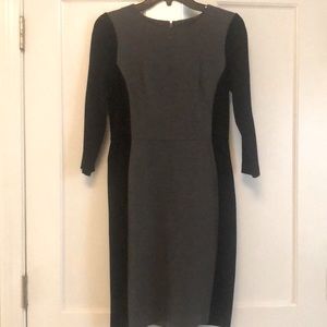 Talbots stretch knit sheath dress